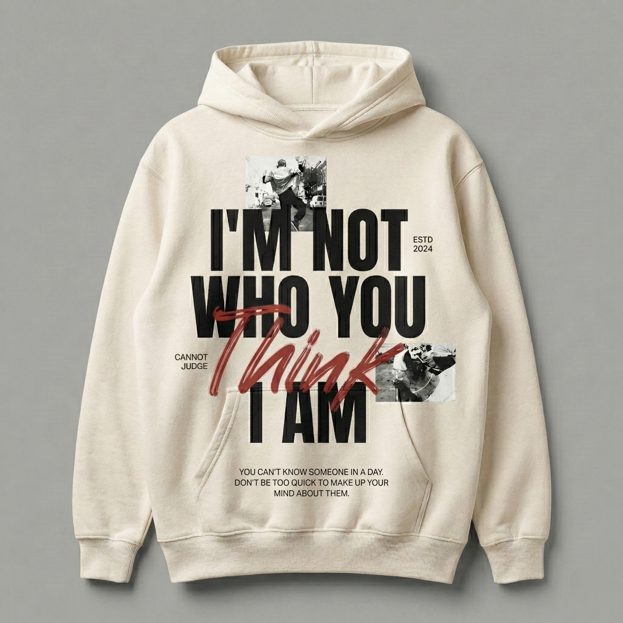 Printed Mes 300 GSM Hoodie