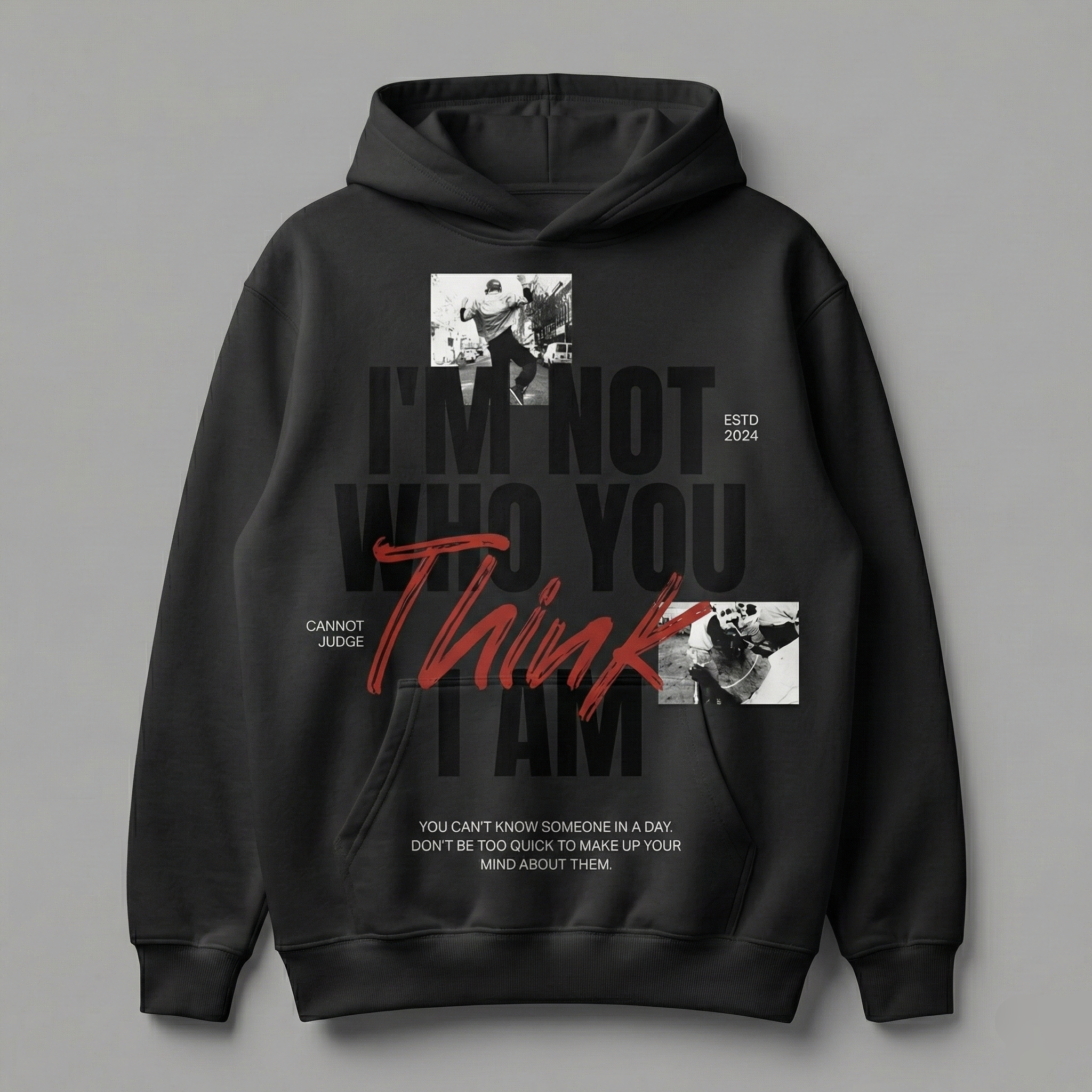 Printed Mes 300 GSM Hoodie