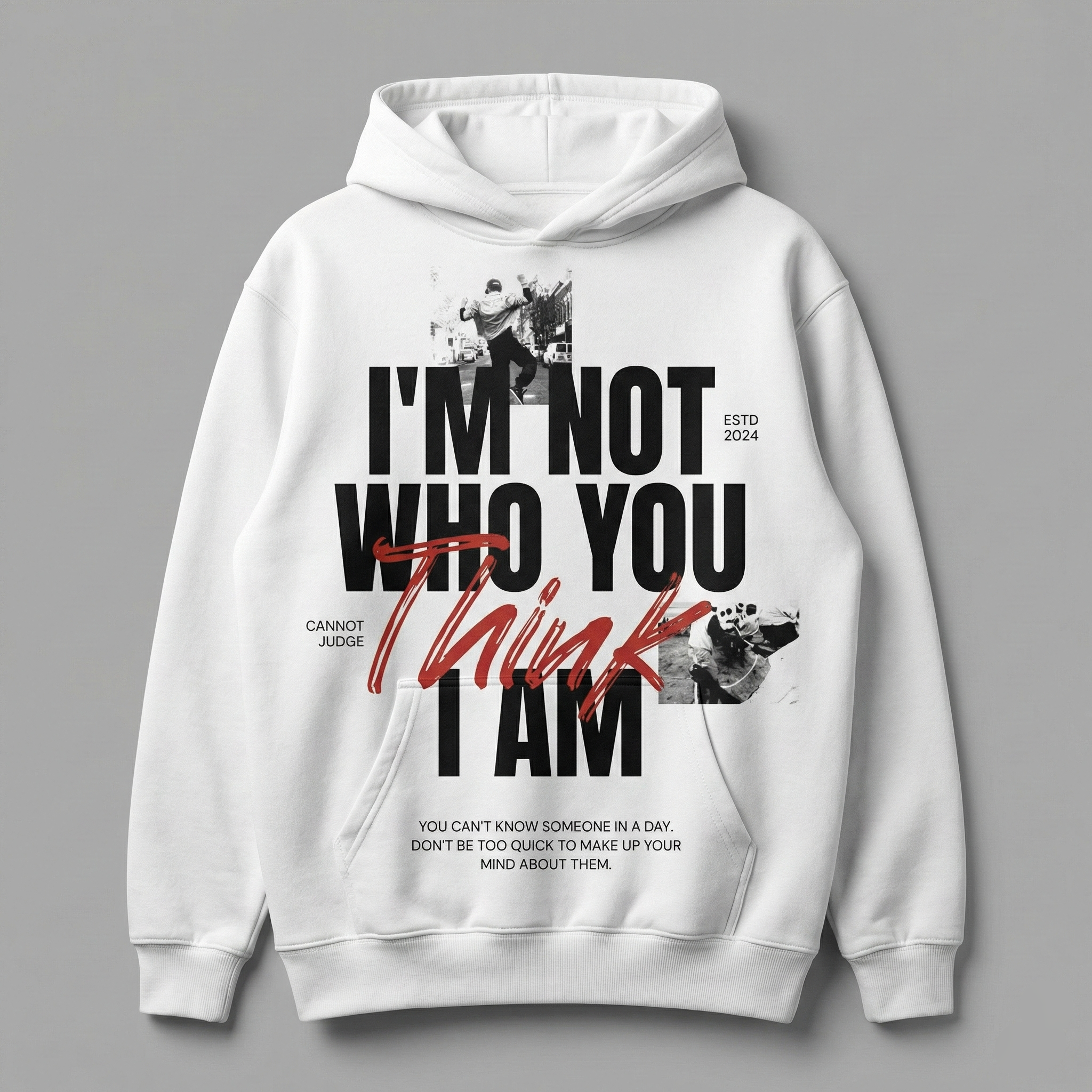 Printed Mes 300 GSM Hoodie