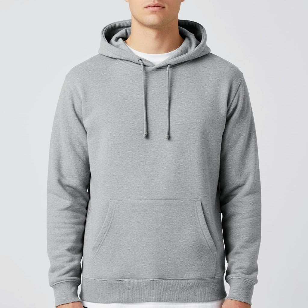 Plain Pullover Hoodies