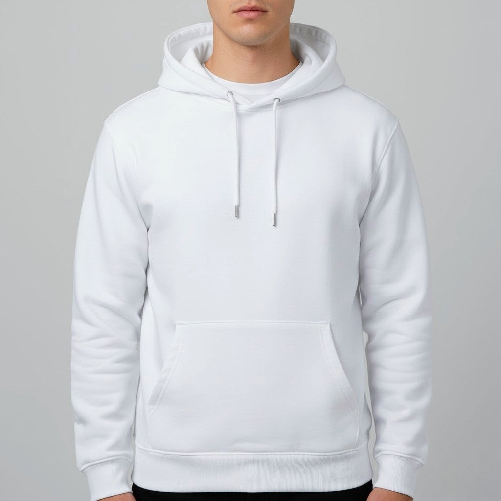 Plain Pullover Hoodies